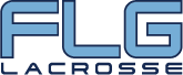 FLG Block Lacrosse Outline- Carolina/Navy