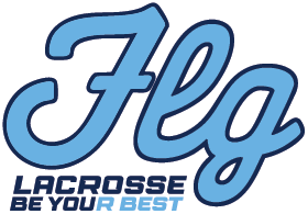 FLG Script Lacrosse Be You R Best- Carolina/Navy