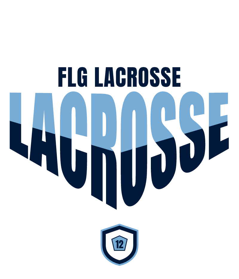 Two-tone pennant — FLG LACROSSE